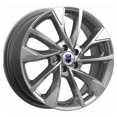 Диски K&K 7x17/5x110 ET38 D65.1 Роквуд (КС900) Дарк платинум