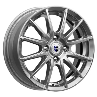 Диски K&K 5.5x14/4x100 ET38 D67.1 Квант (КС960) Дарк платинум