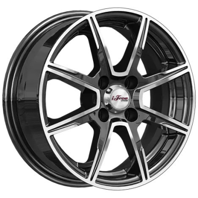 iFree 5.5x14/4x100 ET40 D67.1 Майами лайт блэк_джек