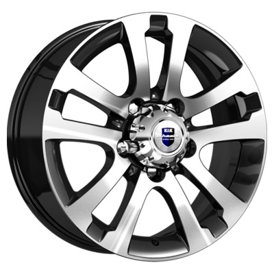 Диски K&K 7x18/5x139.7 ET35 D108.5 Сахара-Patriot (КС1056) Алмаз черный