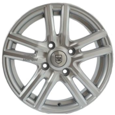 Tech Line 6x15/5x100 ET38 D57.1 529 Silver