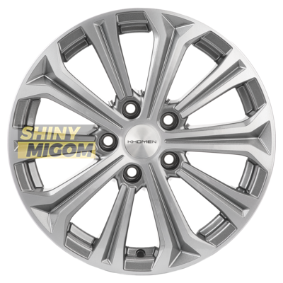 Диски Khomen Wheels 6.5x16/5x108 ET50 D63.3 KHW1610 (Focus) Gray-FP