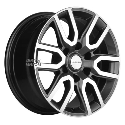 Диски Khomen Wheels 8x17/6x139.7 ET42 D75.1 KHW1723 (Haval H9) Gray-FP