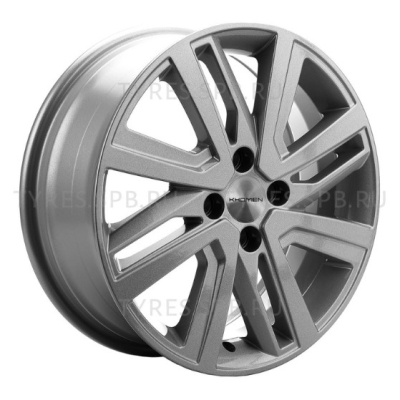 Khomen Wheels 6x16/4x100 ET37 D60.1 KHW 1609 F-SILVER
