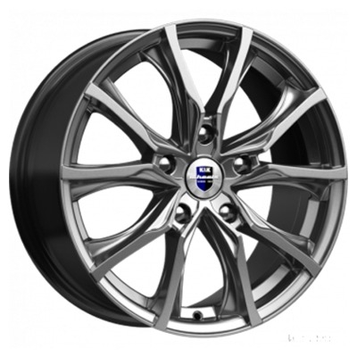 Диски K&K 7.5x17/5x100 ET45 D56.1 Твист (КС697М) Дарк платинум