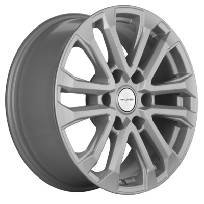 Диски Khomen Wheels 7.5x18/6x139.7 ET30 D106.1 KHW1805 (Fortuner/Hilux) Black-FP