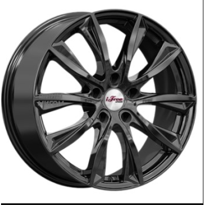 Диски iFree 7.5x18/5x114.3 ET37 D66.6 Каzантип (КС684М) BK