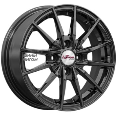 Диски iFree 5.5x14/4x98 ET35 D58.5 Финчер (КС1119) BK
