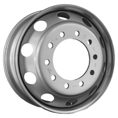 SRW 8.3x22.5/10x285.8 ET165 D220 10/285/220/165 Silver