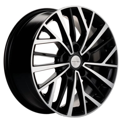 Диски Khomen Wheels 7x17/5x110 ET40 D67.1 KHW1717 (Evolute i-Joy) Black-FP