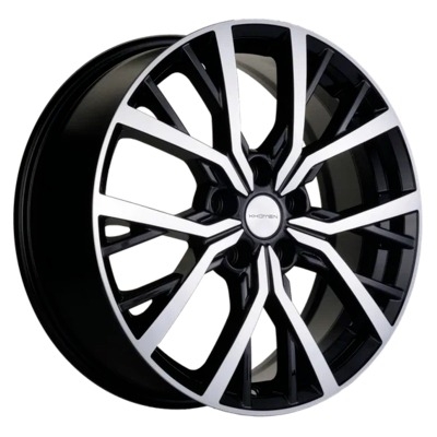 Диски Khomen Wheels 7x18/5x110 ET50 D63.3 KHW1806 (CS35/CS35 Plus) Black