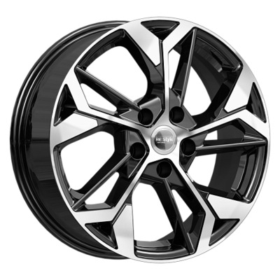 Диски K&K 6.5x17/5x108 ET33 D60.1 КС1062 Алмаз черный