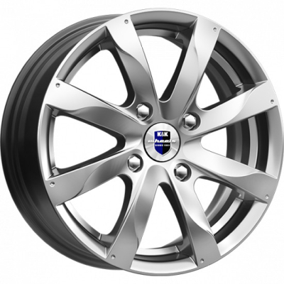 K&K 6x15/4x100 ET40 D60.1 Джемини_оригинал дарк_платинум