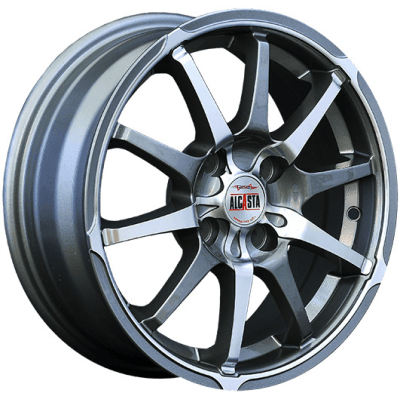 Диски ALCASTA 6.5x16/4x100 ET52 D54.1 M10 gmf