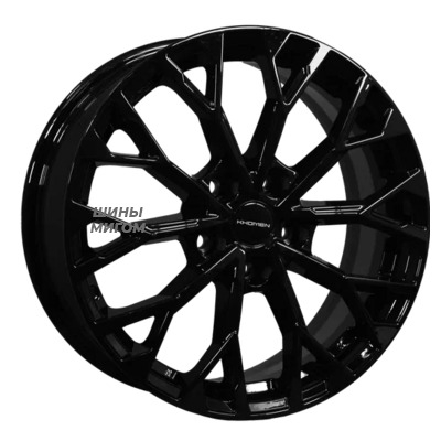 Диски Khomen Wheels 7x17/5x108 ET33 D60.1 KHW1718 (Chery Tiggo 4/4 Pro/7 Pro/Exeed LX/Omoda C5) Black