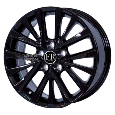 Диски FR replica 7x17/5x114.3 ET45 D60.1 TY721 (TY222) Black