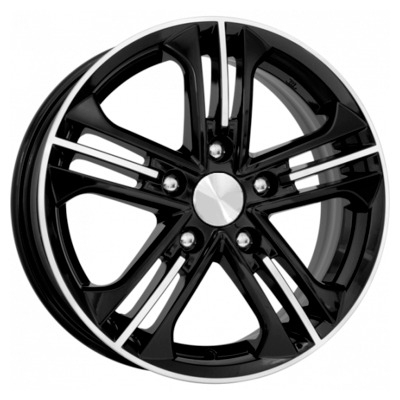 Диски K&K 6x15/5x114.3 ET50 D67.1 Trinity-оригинал (КС615) Алмаз черный