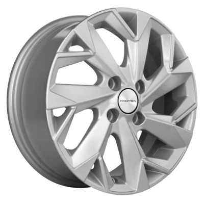 Диски Khomen Wheels 6x15/4x98 ET35 D58.6 KHW1508 (Lada Granta) F-Silver