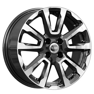 Диски K&K 6.5x16/4x100 ET45 D60.1 КС1026 Алмаз черный