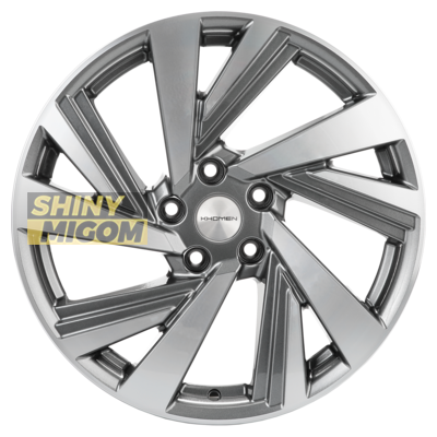 Диски Khomen Wheels 7.5x18/5x114.3 ET50 D66.1 KHW1801 (Murano) Gray