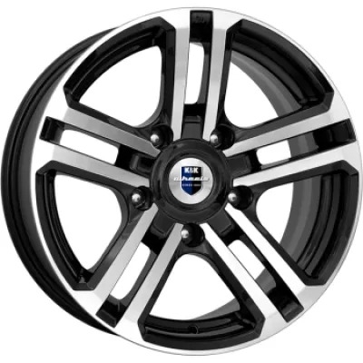 Диски K&K 7x16/5x139.7 ET5 D98 Палладика (КС591М) Алмаз черный