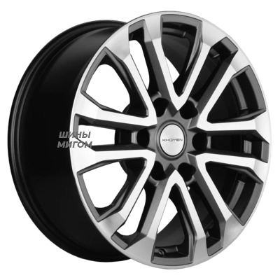 Диски Khomen Wheels 7.5x18/6x139.7 ET46 D67.1 KHW1805 (Pajero) Black-FP