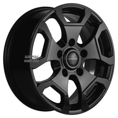 Khomen Wheels 6.5x17/5x139.7 ET40 D98.5 KHW1725 (Niva Travel/Legend) Black