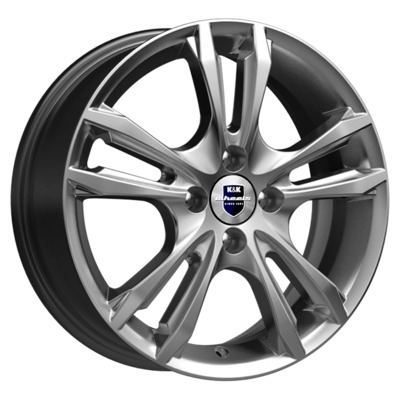 Диски K&K 6x16/4x100 ET37 D60.1 Samara-оригинал (КС866) Дарк платинум