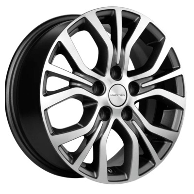 Диски Khomen Wheels 6.5x16/5x108 ET43 D65.1 KHW1608 (Opel Zafira) Gray-FP