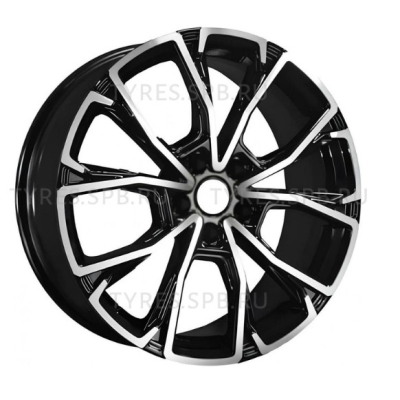 Khomen Wheels 7.5x19/5x114.3 ET50 D64.1 KHW 1907 BLACK-FP