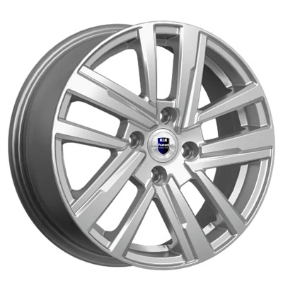 Диски K&K 6x15/4x100 ET45 D67.1 Хант (КС1034) Дарк платинум