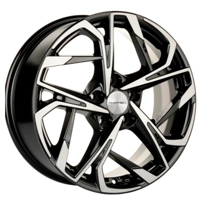 Диски Khomen Wheels 7x17/5x110 ET46 D63.3 KHW1716 (Changan CS35/CS35 Pro) Black-FP