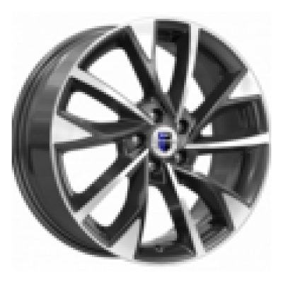 Диски K&K 7x17/5x114.3 ET38 D67.1 Роквуд (КС900) Дарк платинум