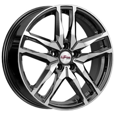 iFree 6.5x18/5x114.3 ET47 D66.1 Бомбей блэк_джек