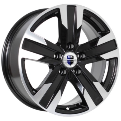 Диски K&K 7x16/5x108 ET33 D67.1 Висмут (КС100) Алмаз черный