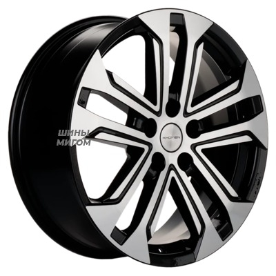 Khomen Wheels 7x18/5x114.3 ET35 D60.1 KHW 1803 BLACK-FP