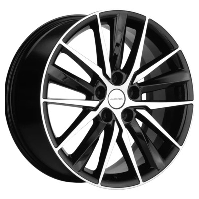 Диски Khomen Wheels 8x18/5x114.3 ET40 D64.1 KHW1807 (Haval F7/F7x) Black-FP