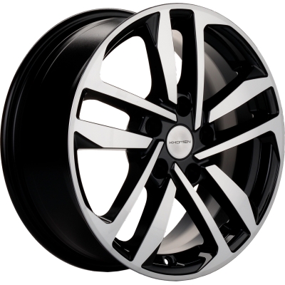 Диски Khomen Wheels 6.5x17/5x114.3 ET40 D64.1 KHW1722 (Haval F7/F7x) Black-FP