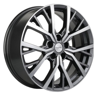Диски Khomen Wheels 7x18/5x114.3 ET50 D54.1 KHW1806 (Coolray) Gray