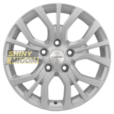 Диски Khomen Wheels 6.5x16/5x114.3 ET41 D67.1 KHW1608 (Optima) F-Silver